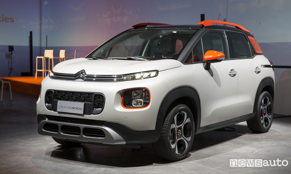 Fabio Volo con Citroën C3 Aircross