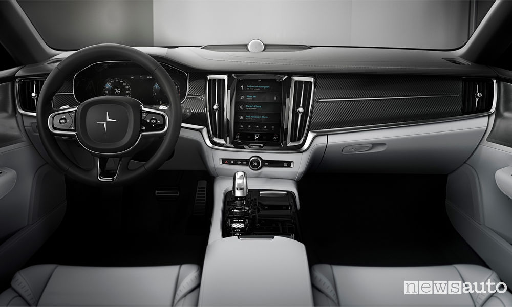 Polestar 1 interior, dashboard
