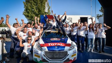 Peugeot e Andreucci Campioni Italiani Rally