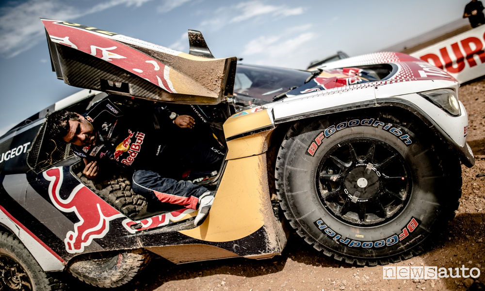 4^ tappa Rally del Marocco Peugeot 3008DKR