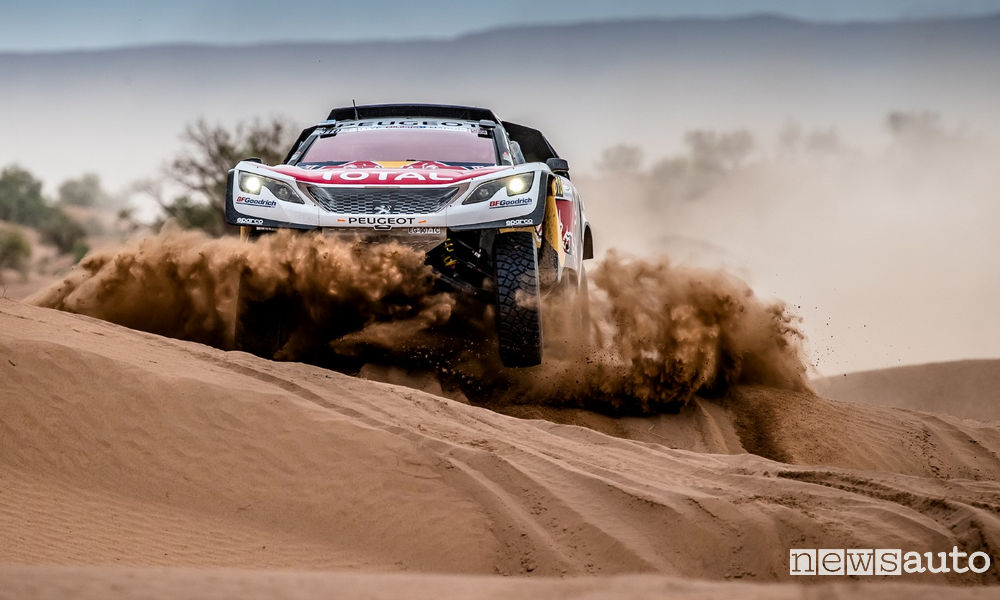 4^ tappa Rally del Marocco Peugeot 3008DKR