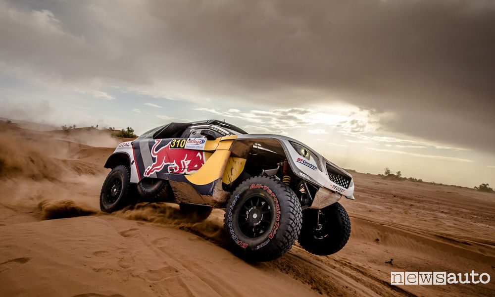 4^ tappa Rally del Marocco Peugeot 3008DKR