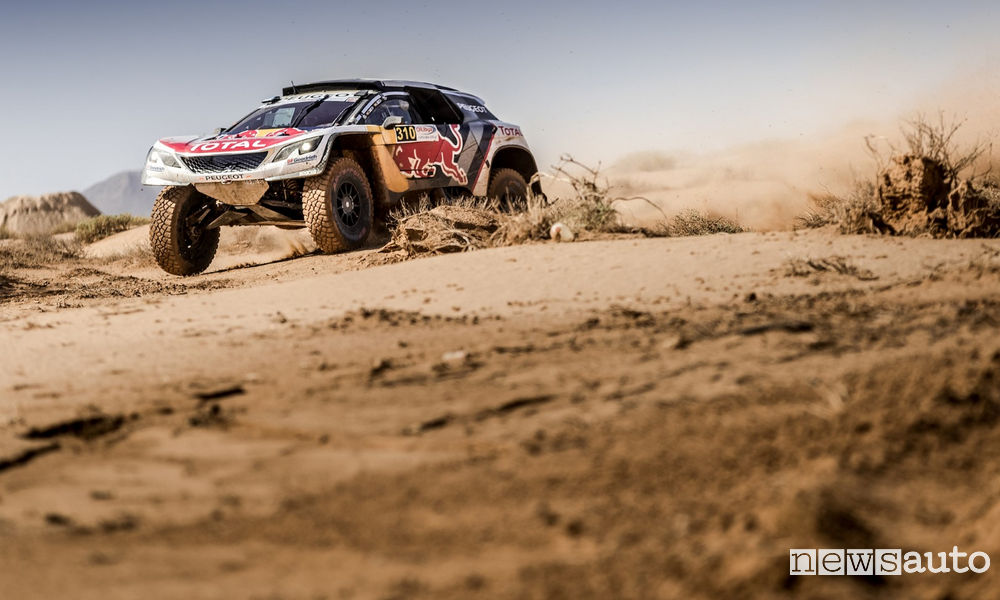 Seconda tappa Rally del Marocco Peugeot 3008DKR