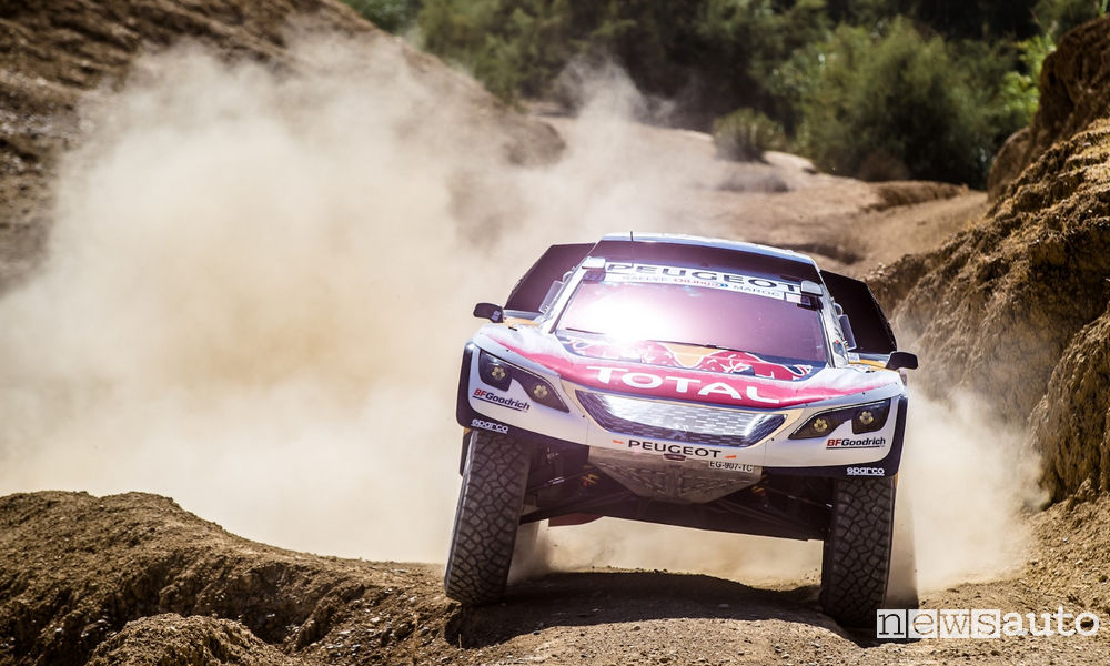 Rally del Marocco 2017 Peugeot 300DKR