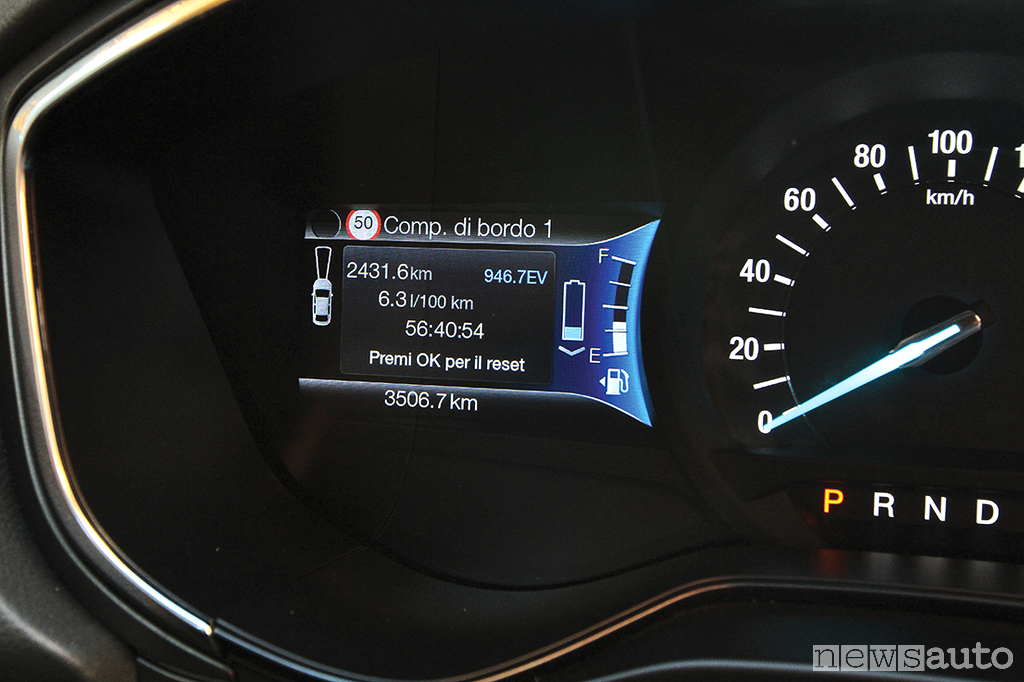 Ford Mondeo Hybrid prova su strada