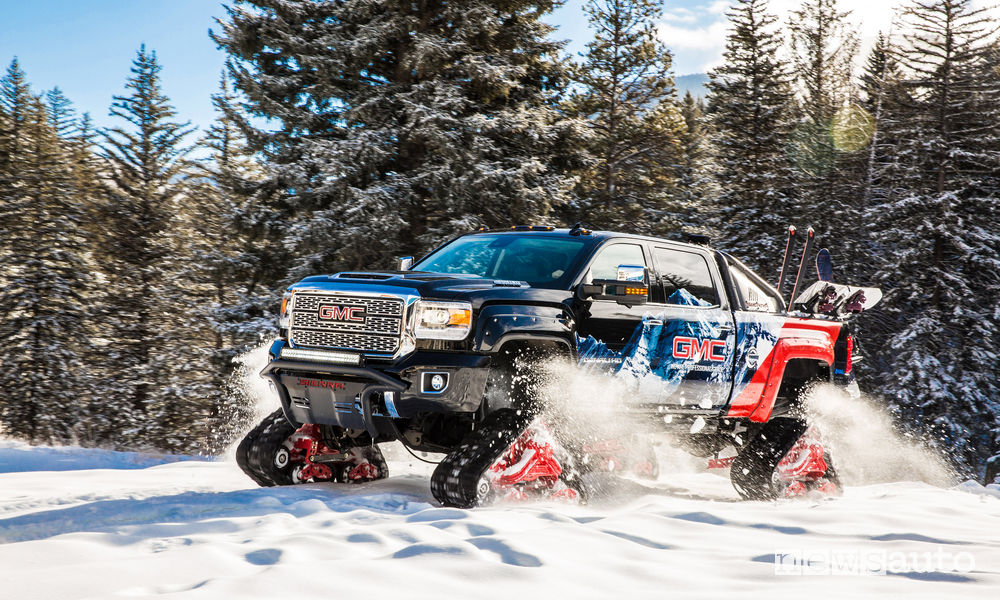 Pick-up cingolato GMC Sierra 2500HD All Mountain Concept