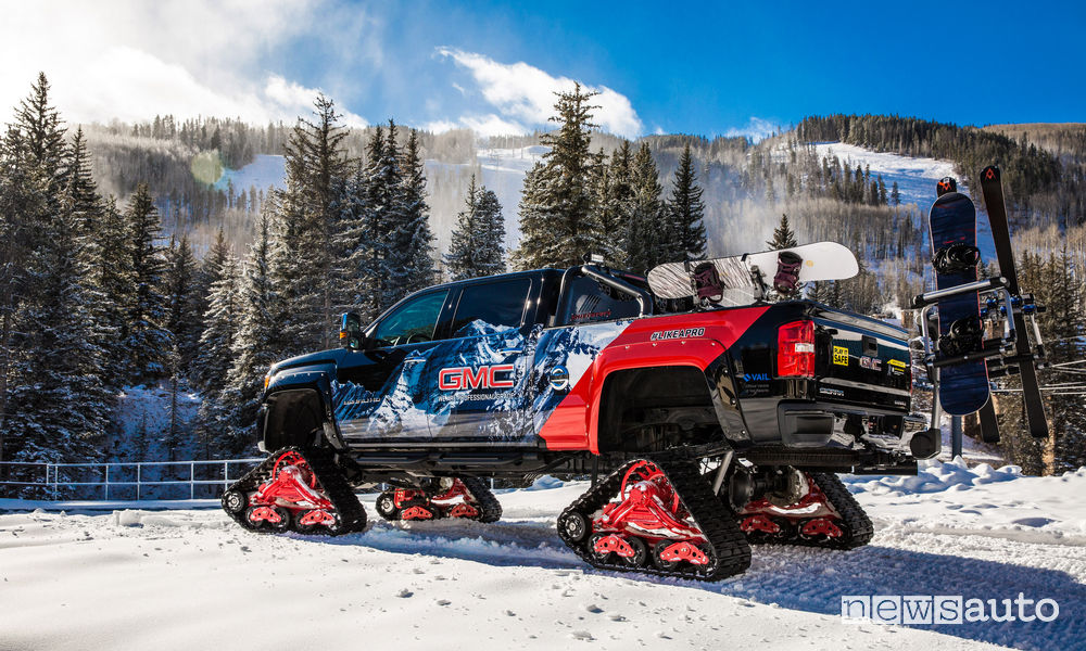 Pick-up cingolato GMC Sierra 2500HD All Mountain Concept