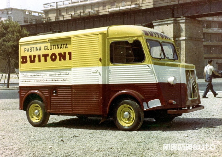 Citroën Tipo H veicolo commerciale storico della Buitoni