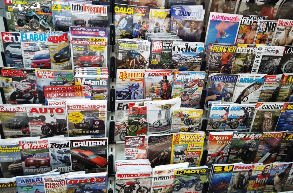 Bonus Pubblicità Credito d'imposta per spese di pubblicità su Riviste in edicola a novembre 2017