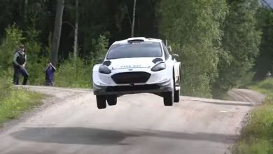 Video salti volo fly ford fiesta wrc ogier