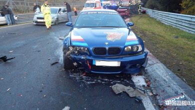Mega incidente al Nurburgring