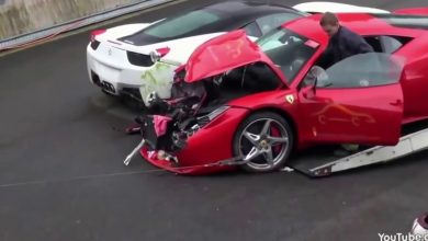 Incidente Supercar Ferrari