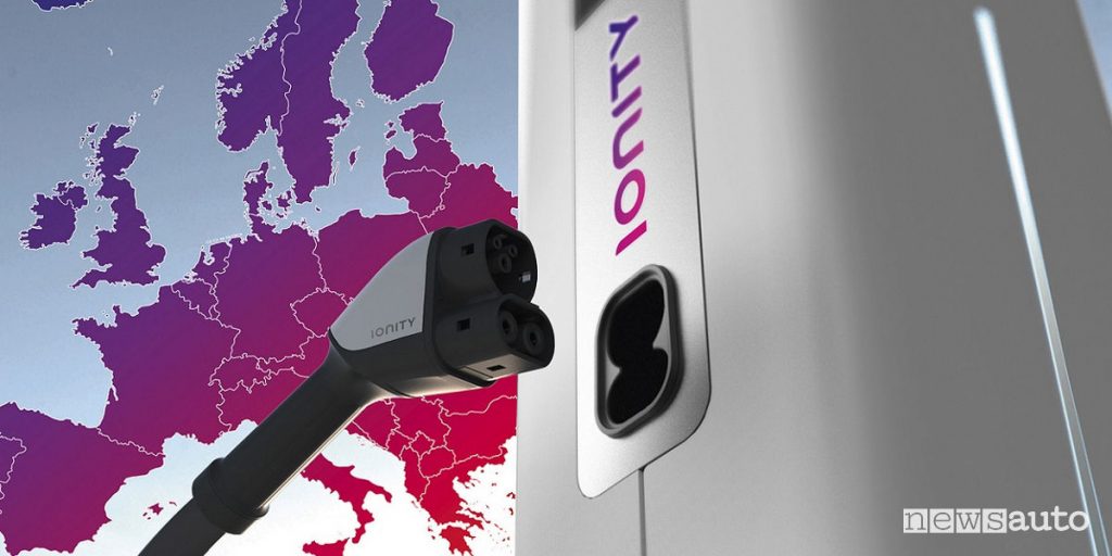 Ricarica rapida auto elettriche Ionity