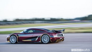 Record di velocità auto Koenigsegg Agera RS