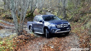 Mercedes-Benz Classe X prova Amatrice