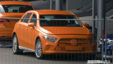 Mercedes Classe A foto spia