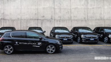 Peugeot e il tennis, Nuova 308 GT Line auto ufficiale FIT