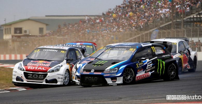 WRX Rallycross Sudafrica 2017 Peugeot