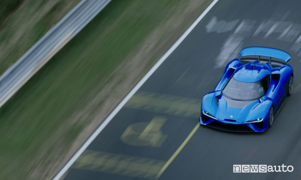 NextEV Nio EP9 record Nurburgring auto elettrica