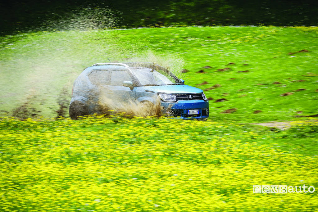 Suzuki Ignis prova come va in off road