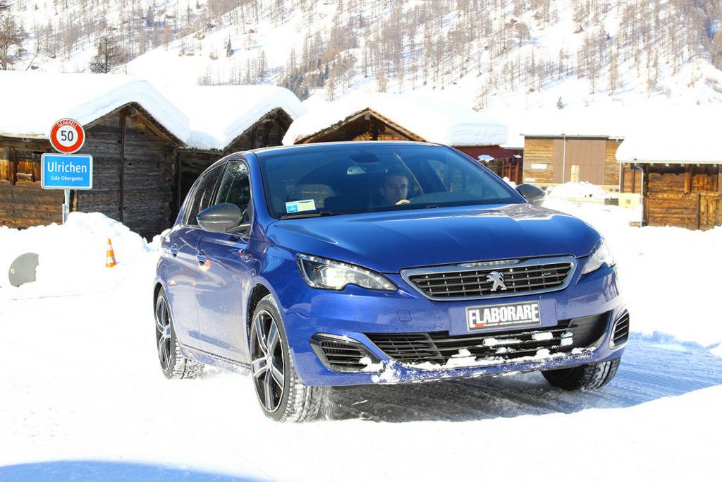 Test pneumatici invernali handling su neve