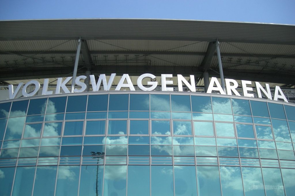 Lo stadio del Wolfsburg porta il nome di Volkswagen Arena