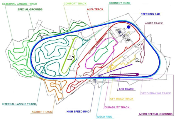 Balocco Circuito Mappa Vercelli incidente maserati