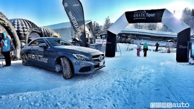 Mercedes 4Matic, calendario tour invernale 2018/19