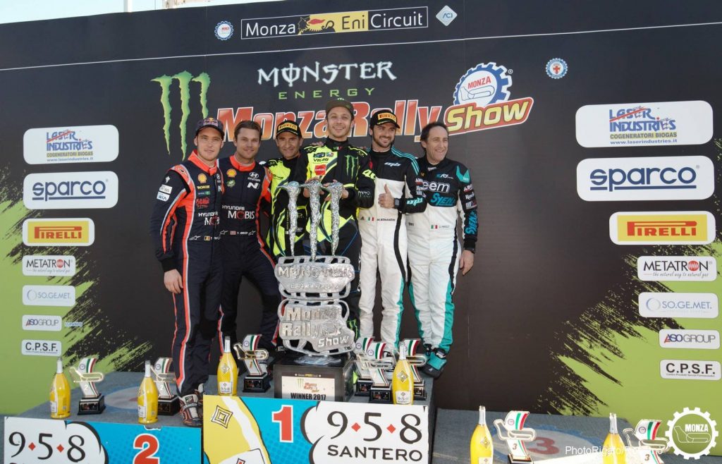Monza Rally Show podio 2017