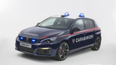 Auto Carabinieri Peugeot 308 GTi by Peugeot Sport