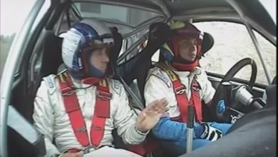 Rally navigatore incidente