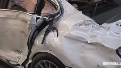 VIDEO restauro BMW incidentata