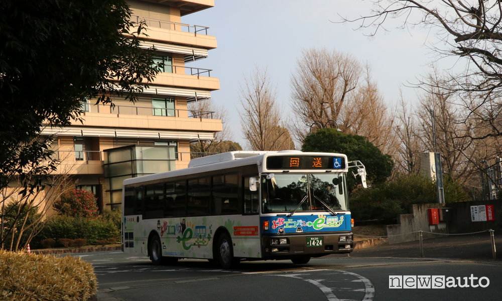 Autobus elettrici Giappone NISSAN