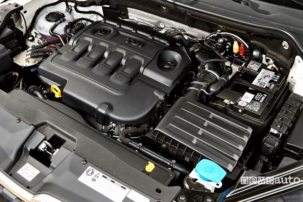 Skoda Karoq 4x4 TDi motore