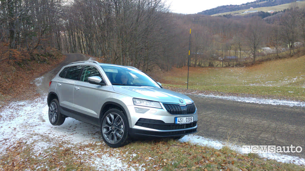 Skoda Karoq 4x4 TDi su sterrato
