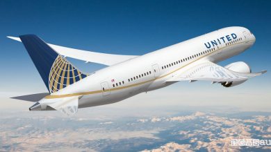Viaggio nel tempo United Airlines Capodanno