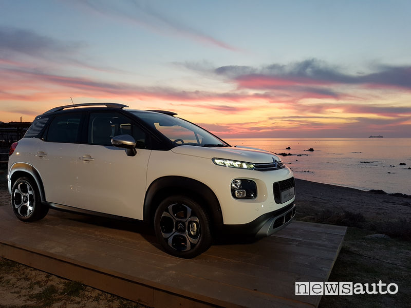 Citroen C3 Aircross prova Corsica