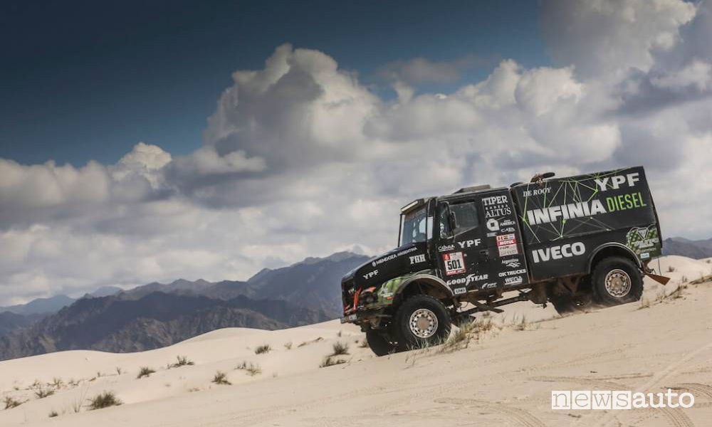 Dakar 2018 11^ tappa Belén-Chilecito camion (Iveco-Villagra)