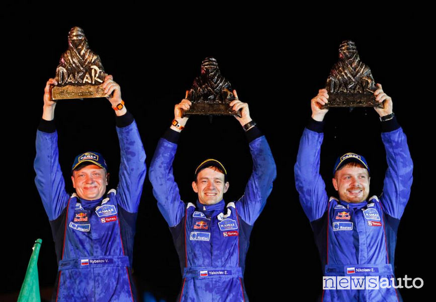 Vincitori Dakar 2018 camion Nikolaev