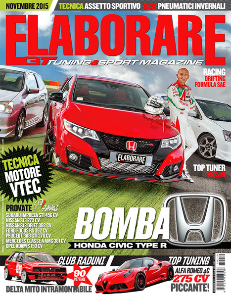 rivista ELABORARE tuning Alfa Romeo 4C