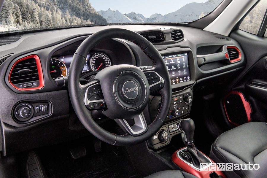 Auto diesel più vendute in italia Jeep Renegade 2018 interni