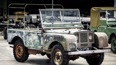 restauro auto d'epoca Land Rover 1948