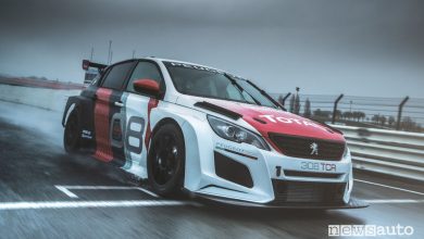 Peugeot 308 TCR auto da corsa