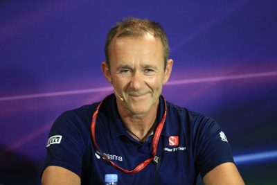 direttore tecnico Jörg Zander Alfa Romeo-Sauber