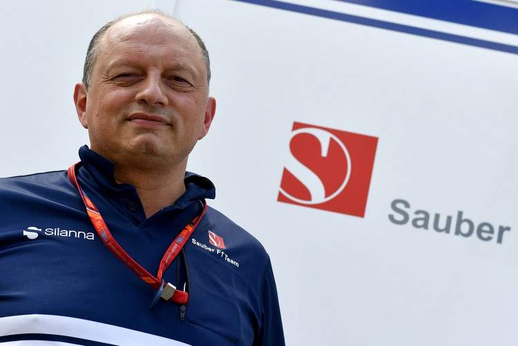 Team Principal Alfa Romeo-Sauber Frédéric Vasseur