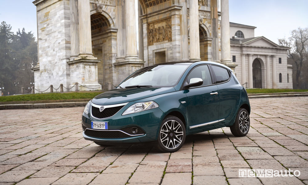 Lancia Ypsilon 2018 Auto neopatentati più vendute