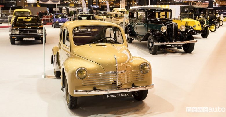 Renault storiche Salone Retromobile 2018