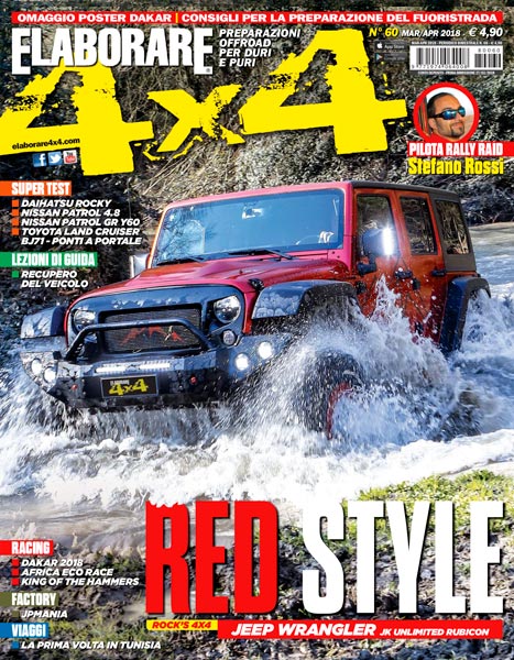 Copertina Elaborare 4x4 marzo/aprile 2018