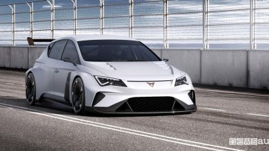 Seat Cupra e-Racer auto elettrica da corsa di Seat Motorsport