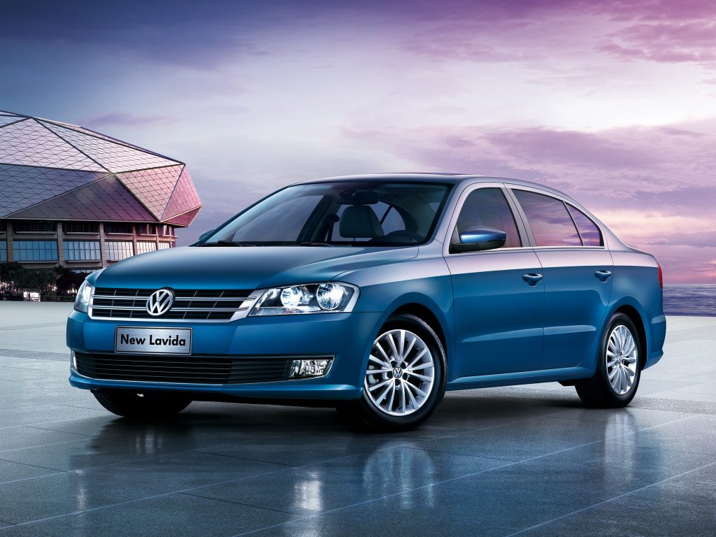 VW Lavida seconda auto più venduta in Cina 2017